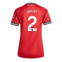Manchester United Diogo Dalot #2 Domáci Ženy futbalový dres 2025-26 Krátky Rukáv